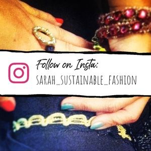 FOLLOW on INSTAGRAM: sarah_sustainable_fashion